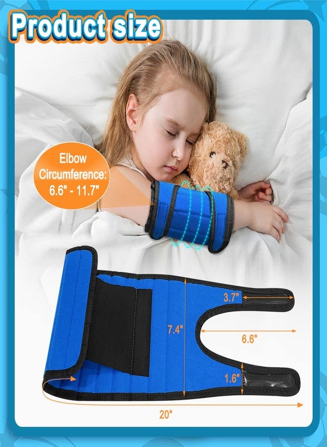 Zelen Thumb Sucking Stop for Kids Stop Finger Sucking Guards Nail Biting Treatment Anti Sucking Thumb Guard for Thumb Suckers Stopper Gloves Deterrent for Toddler Pediatric Elbow Immobilizer Brace (1PCS) - Image 2